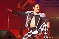 Francisco del Solar mimte Freddy Mercury : Gesten und  Kleidung war wie einst bei dem Frontmann der Gruppe Queen.       -  Francisco del Solar mimte Freddy Mercury : Gesten und  Kleidung war wie einst bei dem Frontmann der Gruppe Queen.