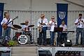 Seit mehr als 20 Jahren gehörte die Ballbearing Jazzband zur Oberndorfer Kirchweih. 2019 löste sich die Formation auf. Die Ballbearing Jazzband zog mit der Oberndorfer Kirchweih um. 2011 (Bild) machte die traditionelle Stadtteilkirchweih neben dem Feuerwehrhaus und dem 'Alten Adler' Station. Jetzt findet das Fest wieder auf dem Gelände des TV Oberndorf statt.