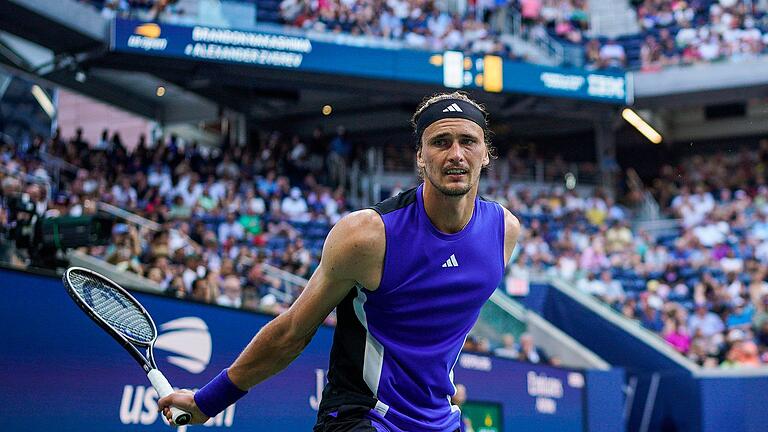 ATP-Tour - US Open       -  Alexander Zverev will den Organisatoren angesichts der späten Spiele keinen Vorwurf machen.
