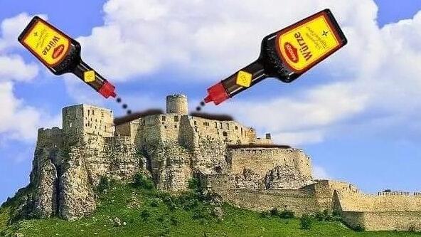 Nein, Maggi hat mit der Namensgebung von Würzburg nichts zu tun. Auch bei der Bildauswahl hat man sich bei diesem Meme einen Scherz erlaubt: Die Ruine ist die Zipser Burg im&nbsp;Nordosten der Slowakei.