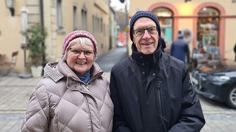 Edeltraud (67) und Peter (73) Schramm aus Volkach.