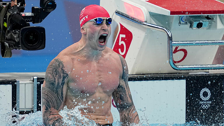 Tokio - Schwimmen.jpeg       -  Der Brite Adam Peaty hat dunkle Zeiten hinter sich, ist jetzt aber wieder auf dem Weg zurück an die Spitze.