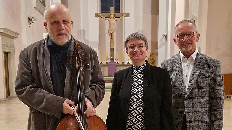 Auf dem Bild: Ludwig Frankmar, Beate Krämer und Dieter Brückner. Auf dem Bild: Ludwig Frankmar, Beate Krämer und Dieter Brückner.