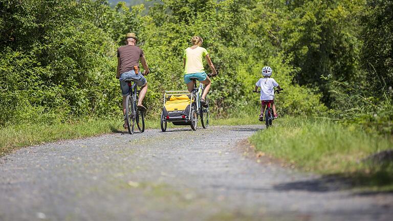 Die Radtour durchs Schweinfurter Land aus unseren Wochenend-Tipps ist auch für Familien geeignet.