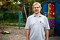 Spricht über den drastischen Personalnotstand in Kitas: Christian Gündling, Leiter der Kita an der Löwenbrücke in Würzburg.