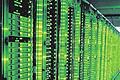 Umschlagplatz für 3000 Mails pro Sekunde: der Blick in einen von elf Serverräumen im Rechenzentrum Karlsruhe von 1&1, GMX und Web.de.