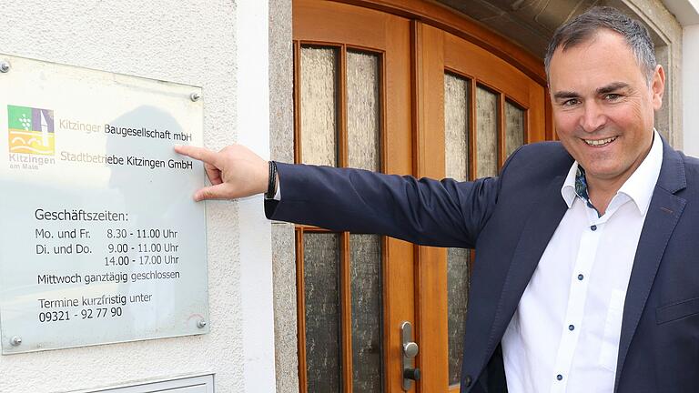 Olivier Rombach ist seit Januar Geschäftsführer der Kitzinger Bau GmbH und der Stadtbetriebe GmbH.