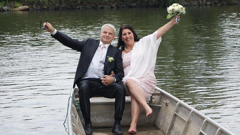 Claudia und Raimund Bellanti-Fierus lernten sich in einer psychosomatischen Klinik kennen, sind seitdem ein Paar - und inzwischen verheiratet.