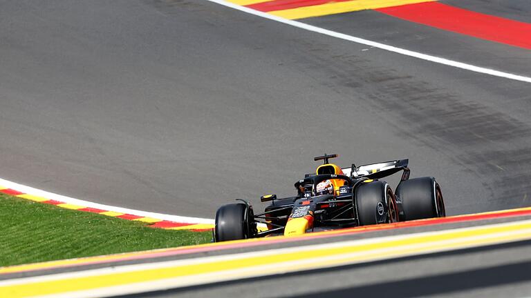 Vor dem Großen Preis von Belgien - Max Verstappen gibt in Spa Gas. Vor dem Großen Preis von Belgien - Max Verstappen gibt in Spa Gas.