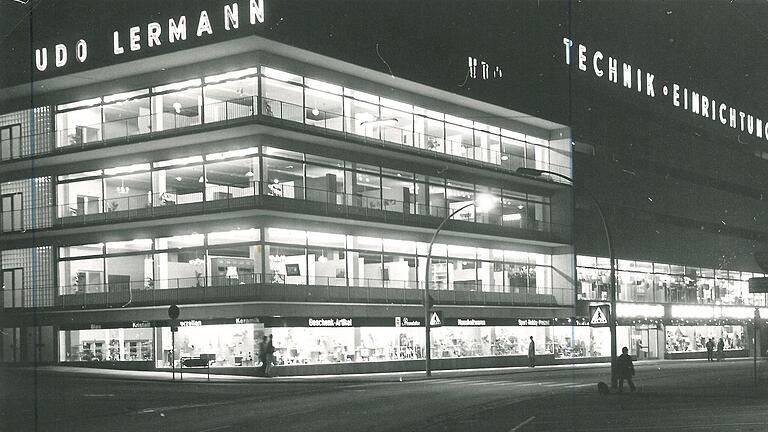 Das Einkaufszentrum Udo Lermann in Marktheidenfeld Anfang der 1970er Jahre Das Einkaufszentrum Udo Lermann in Marktheidenfeld Anfang der 1970er Jahre
