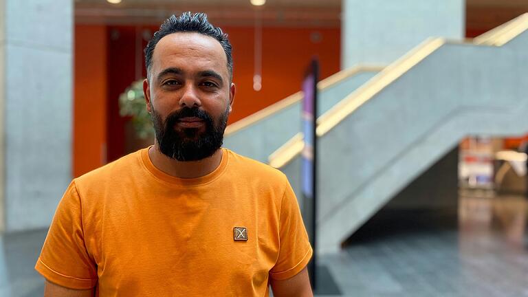 Raaed Al Ahmad schätzt an Schweinfurt besonders die Ruhe und die guten Arbeitsmöglichkeiten. Für viele Eingewanderte sei vor allem die Sprache ein Problem, sagt er.