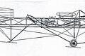 Leo Lendners erstes Flugzeug: 1910 in Berlin von ihm gebaut, wurde es in Einzelteilen mit der Bahn nach Würzburg gebracht und in der Ludwigshalle ausgestellt.