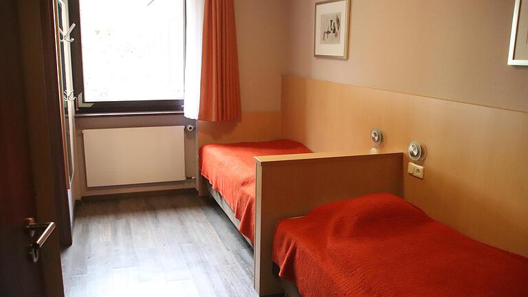 Eines der Zimmer. Eines der Zimmer. 