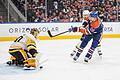 Edmonton Oilers - Pittsburgh Penguins       -  Leon Draisaitl (29) erzielte für die Edmonton Oilers gegen die Pittsburgh Penguins sein viertes Tor der Saison.