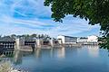 Wasserkraftwerk Altheim an der Isar.jpeg       -  Das Wasserkraftwerk Altheim an der Isar nahe Landshut.