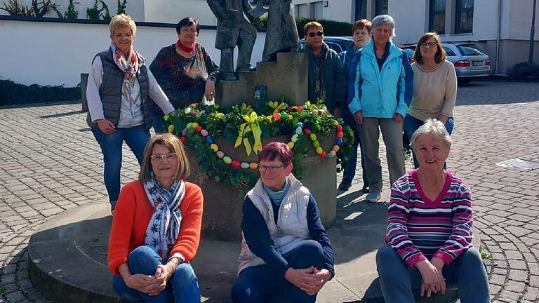 Auf dem Foto Hambachs tüchtige Frauen. Auf dem Foto Hambachs tüchtige Frauen.