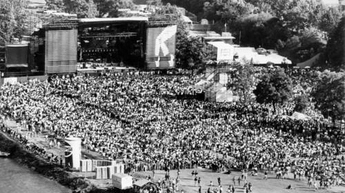 Michael Jackson in Würzburg - am 21. August 1988.