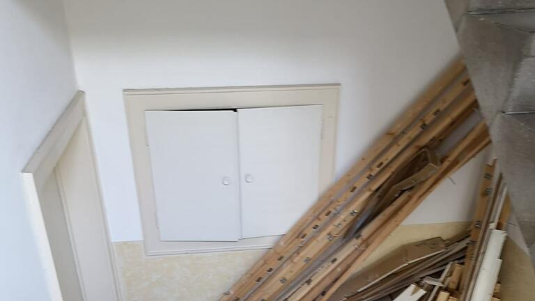 So sieht es in einem Mietshaus im Würzburger Stadtteil Sanderau aus.