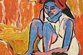 Eines der Höhepunkt der zweiten Auktion der Sammlung Herrmann Gerlinger: 'Das blaue Mädchen in der Sonne' von Ernst Ludwig Kirchner wird auf bis zu drei Millionen Euro geschätzt.