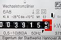 Stromzähler       -  Stromz‰hler Viele Kunden müssen ab kommendem Jahr deutlich mehr für Strom bezahlen.