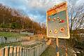 Vom Waldspielplatz oberhalb des Gemündener Rhönwegs sind sämtliche Spielgeräte und Bäume verschwunden.