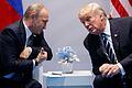 Donald Trump und Wladimir Putin       -  Russland findet nach Angaben aus dem Kreml die G20 interessanter als eine erneute G7-Mitgliedschaft (Archivbild)