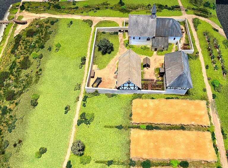 3D-Modell von Kloster Mattenstatt