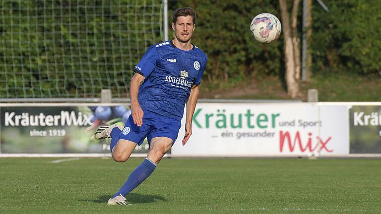 Steffen Krautschneider vom Würzburger FV war mit seinem Doppelpack der Mann des Tages beim Sieg in Abtswind.