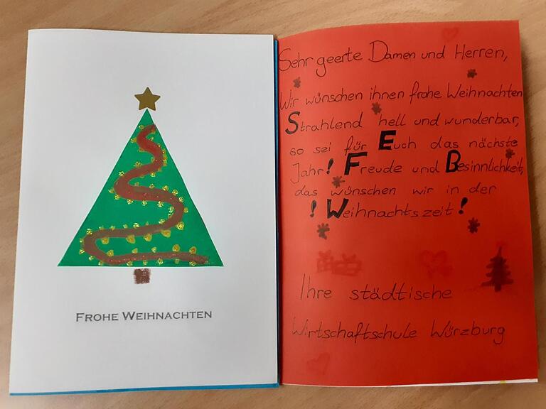 Weihnachtskartenaktion Weihnachtskartenaktion