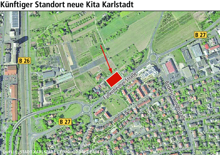 Karlstadts neue Kita kommt in die Eußenheimer Straße