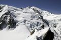 Mindestens fünf französische Alpinisten sind bei einem Bergunfall im Montblanc-Massiv ums Leben gekommen. Foto: Arno Balzarini/Archiv       -  Ein Mann aus der Region Augsburg ist beim Aufstieg am Montblanc-Massiv ums Leben gekommen.