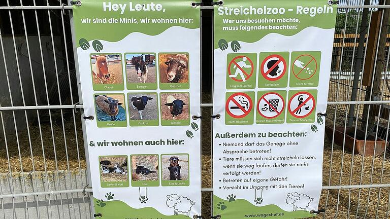 Freuen sich über Streicheleinheiten: die Kleintiere im Streichelzoo auf dem Wageshof der Familie Schnupp.&nbsp;