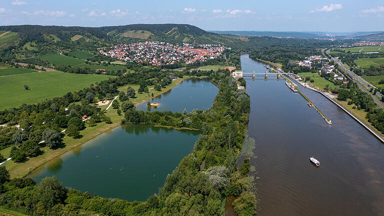 Fünf Jahre gibt es den&nbsp; „Tourismusverein Nördliches Würzburger Land e.V.“. 2018 startete die Arbeit unter dem Namen&nbsp;„ZweiUferLand Tourismus'.&nbsp;Im Bild die&nbsp;Schleuse Erlabrunn.