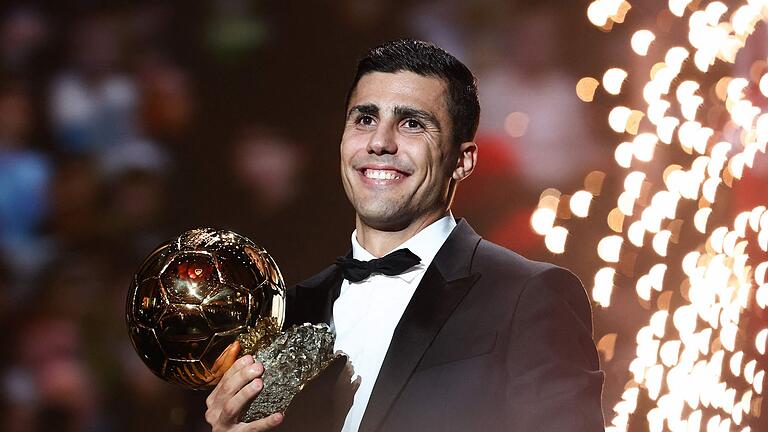 Vergabe des &bdquo;Ballon d'Or&rdquo; in Paris       -  Rodri führte Man City und die spanische Auswahl zum Titel.