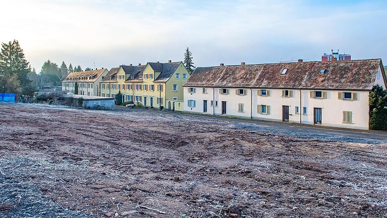 Platz für neues Wohnen in dem alten, ganz ursprünglichen Teil der Gartenstadt. In der Fritz-Soldmann-Straße will der Bauverein mit seinem Projekt beginnen. Dort wurden bereits Häuser abgerissen.