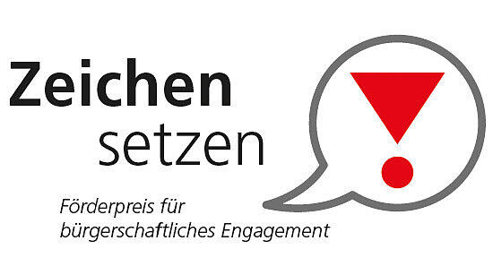Vier Förderpreise werden jedes Jahr bei der Aktion 'Zeichen setzen!' ausgeschrieben. Vier Förderpreise werden jedes Jahr bei der Aktion 'Zeichen setzen!' ausgeschrieben.