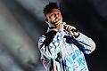 Der Song 'Blinding Lights' des kanadischen R&amp;B-Sängers The Weeknd (hier bei der Super-Bowl-Halbzeitshow 2018) war die Nummer 1 in fast allen mainfränkischen Kreisstädten - nur in Würzburg wurde ein anderer Song häufiger bei Spotify gestreamt.