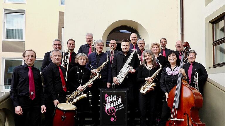 Die TG Big-Band aus Schweinfurt spielt am Samstag beim Weinfest auf.