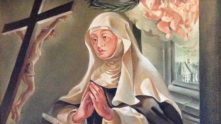 Die 1787 verstorbene Dominikanerin Columba soll bei einer Zeiler Frau ein Wunder bewirkt haben. Die dem Tode geweihte junge Mutter war plötzlich wieder gesund.
