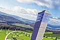 Der umstrittene Turm: 70 Meter soll er in die Höhe ragen. Wenn die Bürger das schräge Bauwerk denn wollen.