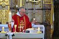 Hielt in seinem Heimatort mehrere Gottesdienste: Benediktinerpater Germar Neubert.