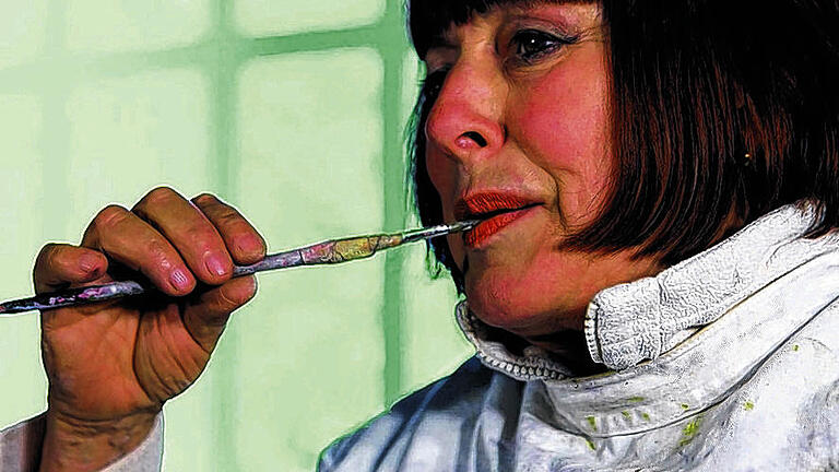 Bekannte Malerin: Ein Bildband über das Werk von Renate Jung wird am Sonntag, 23. Juni, um 11 Uhr im Theater am Neunerplatz vorgestellt.