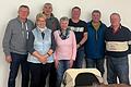 Auf dem Foto Bernd Pretscher, Rita Berger, Klaus Straub, Angelika Scheuplein, Thomas Wirsing, Klaus Wendt, Joachim Scheuring.