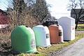 Der Standort für die Glascontainer ist nicht gut gewählt, behauptete ein Wustvieler Bürger.