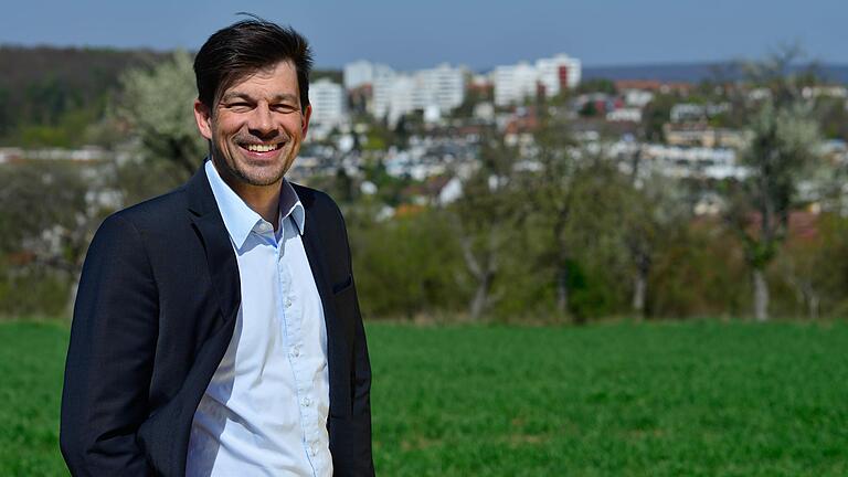 Alexander Knahn (überparteilich) ist neuer Bürgermeister in Höchberg.