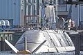 Rüstungsexport: Ein U-Boot der Dolphin-Klasse 212 A nach dem Stapellauf in Kiel.