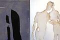 Auch der Künstler Wolfgang Kuhfuss&nbsp; ist bei der Ausstellung der VKU vertreten. Im Bild ein Werk mit seiner verstorbenen Frau Wiltrud.