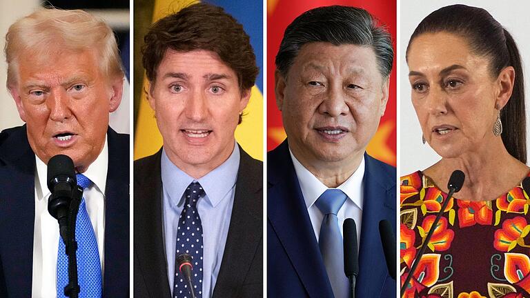 US-Zölle gegen Handelspartner       -  Die Regierung von Donald Trump hat Kanada, Mexiko und China mit neuen Strafzöllen belegt. (Archivbild)