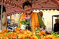 Ein heiteres Gemüt: Renate Wetz hatte immer ein Lächeln für ihre Kundinnen und Kunden auf dem Grünen Markt in Bad Neustadt. Am Freitag hatte sie nach fast 35 Jahren ihren letzten Arbeitstag.&nbsp;