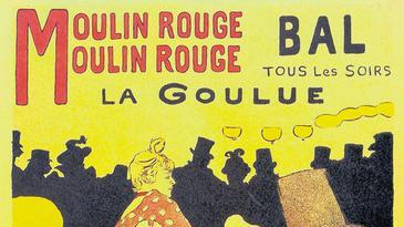 Typisch Toulouse-Lautrec: Auf diesem Plakat verewigte er &bdquo;La Goulue&ldquo;, eine seiner Lieblingstänzerinnen.Foto: OCH